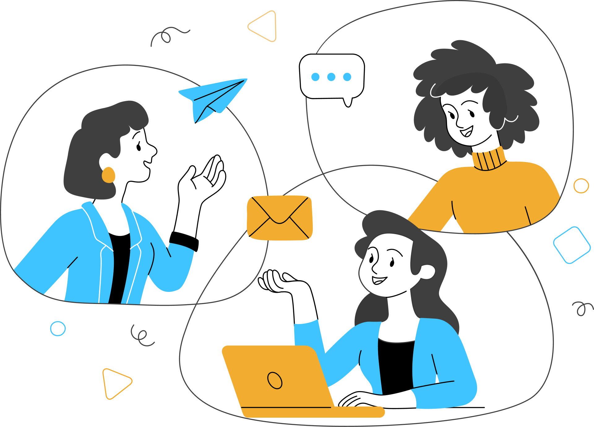 Contact Illustration